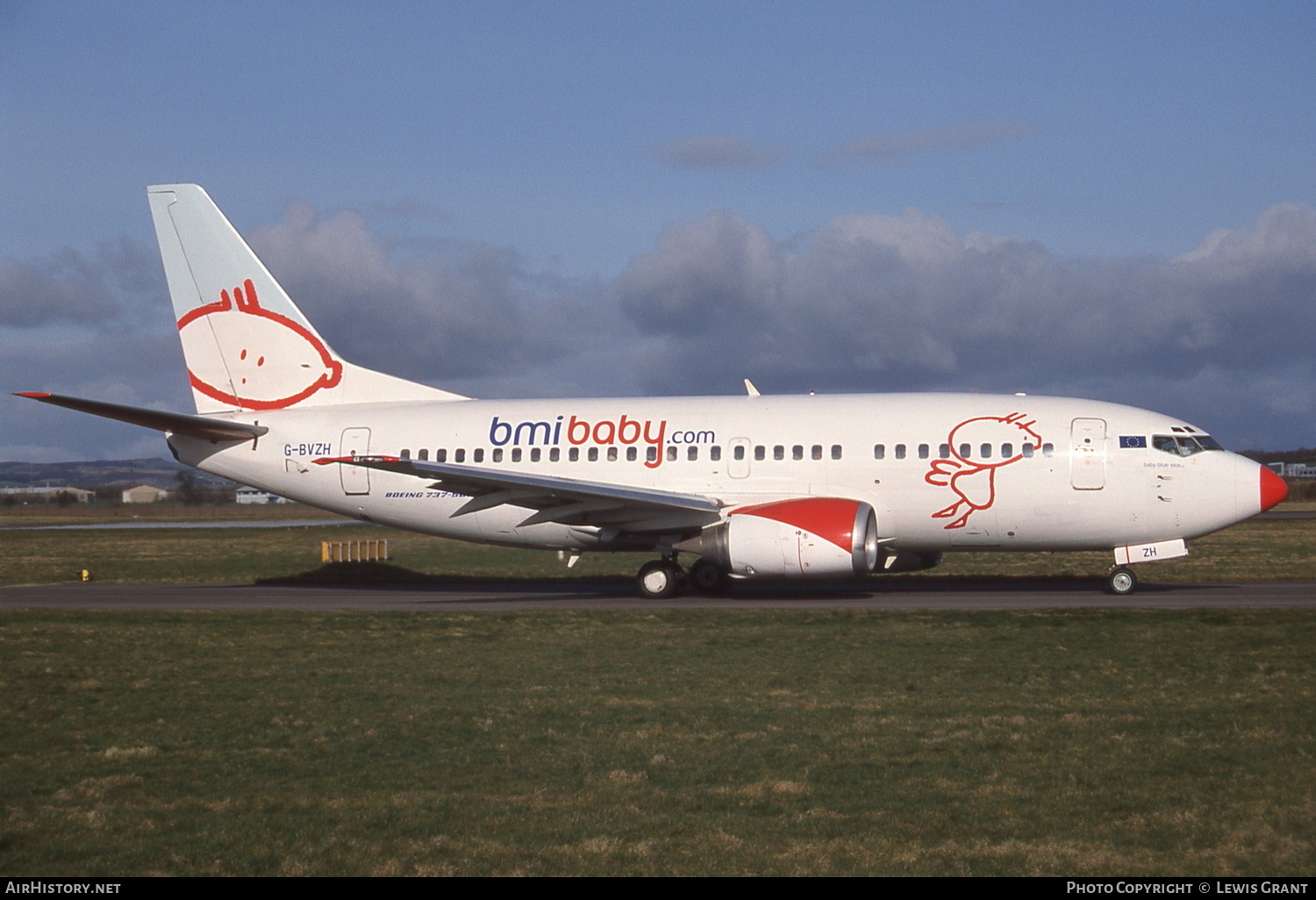 Aircraft Photo of G-BVZH | Boeing 737-5Q8 | Bmibaby | AirHistory.net #303763