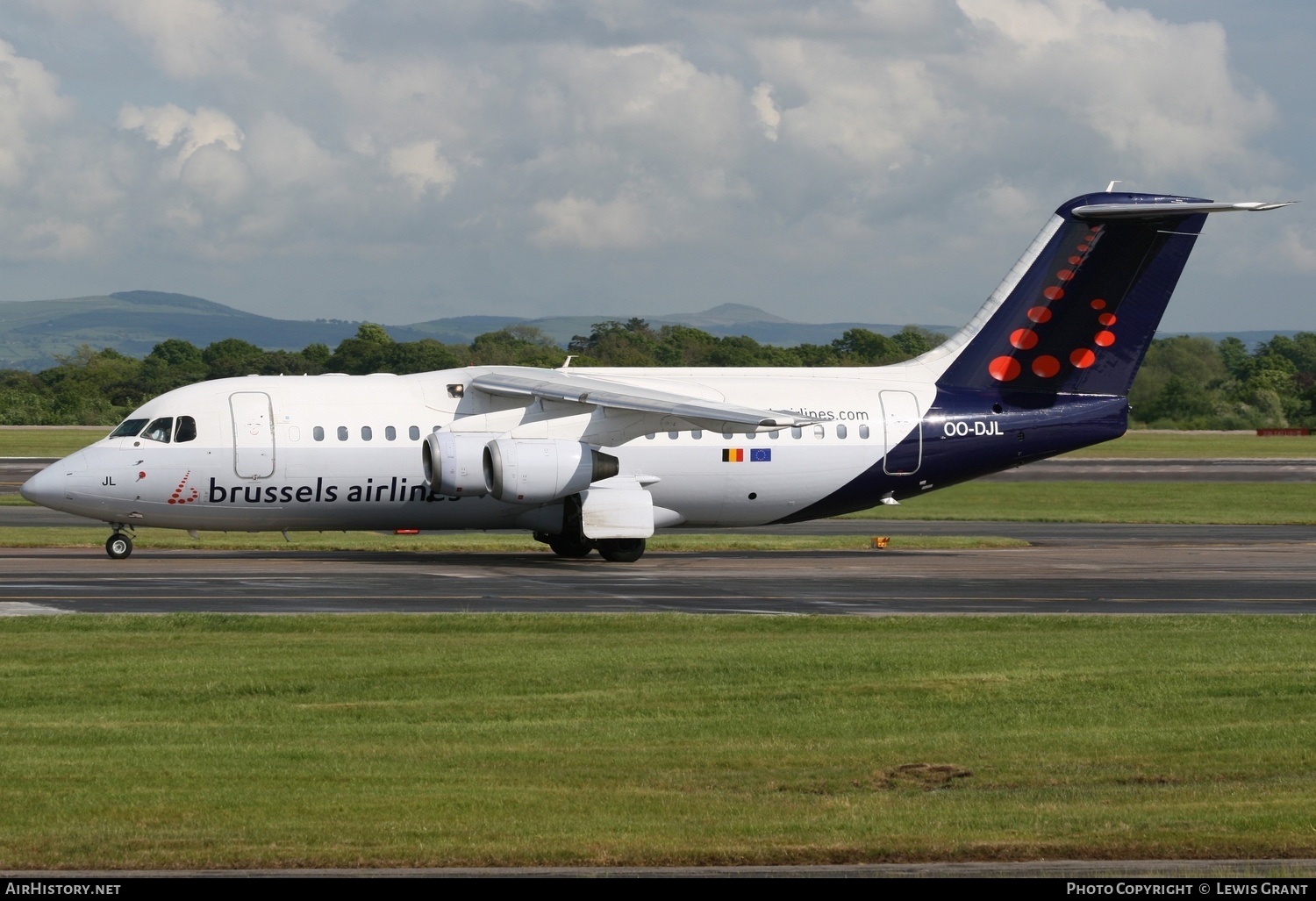 Aircraft Photo of OO-DJL | British Aerospace Avro 146-RJ85 | Brussels Airlines | AirHistory.net #303776