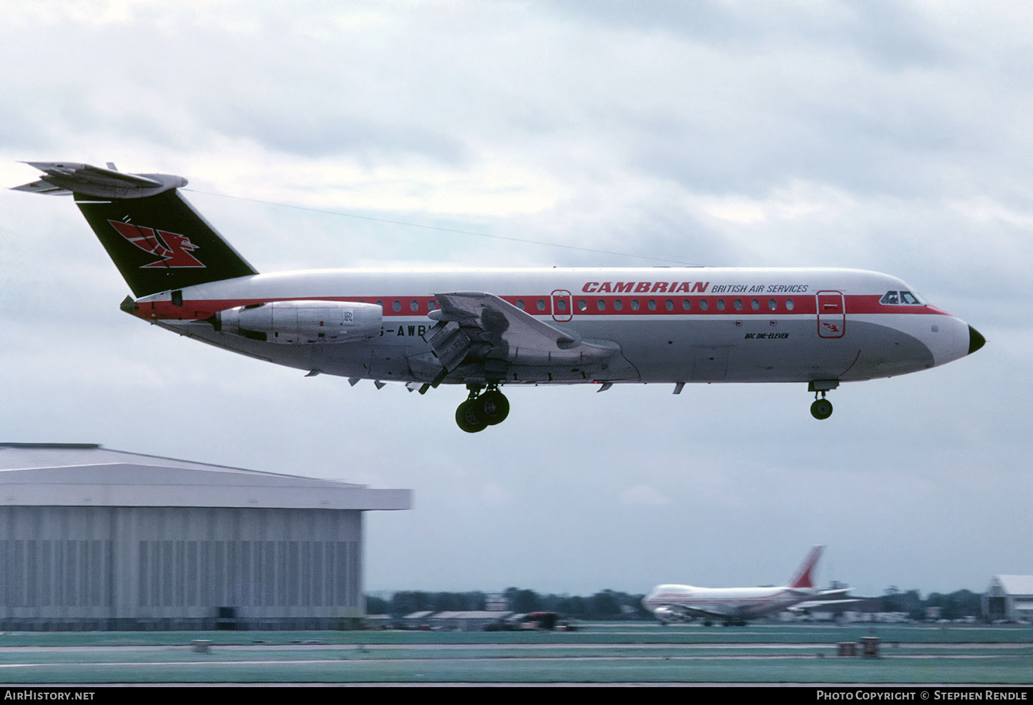 Aircraft Photo of G-AWBL | BAC 111-416EK One-Eleven | Cambrian Airways | AirHistory.net #303780