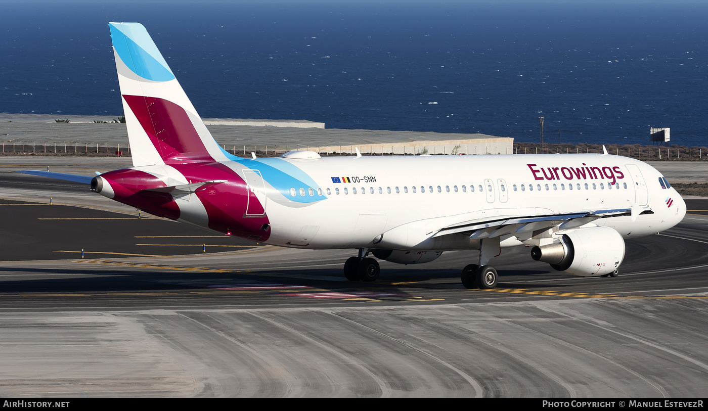 Aircraft Photo of OO-SNN | Airbus A320-214 | Eurowings | AirHistory.net #303784