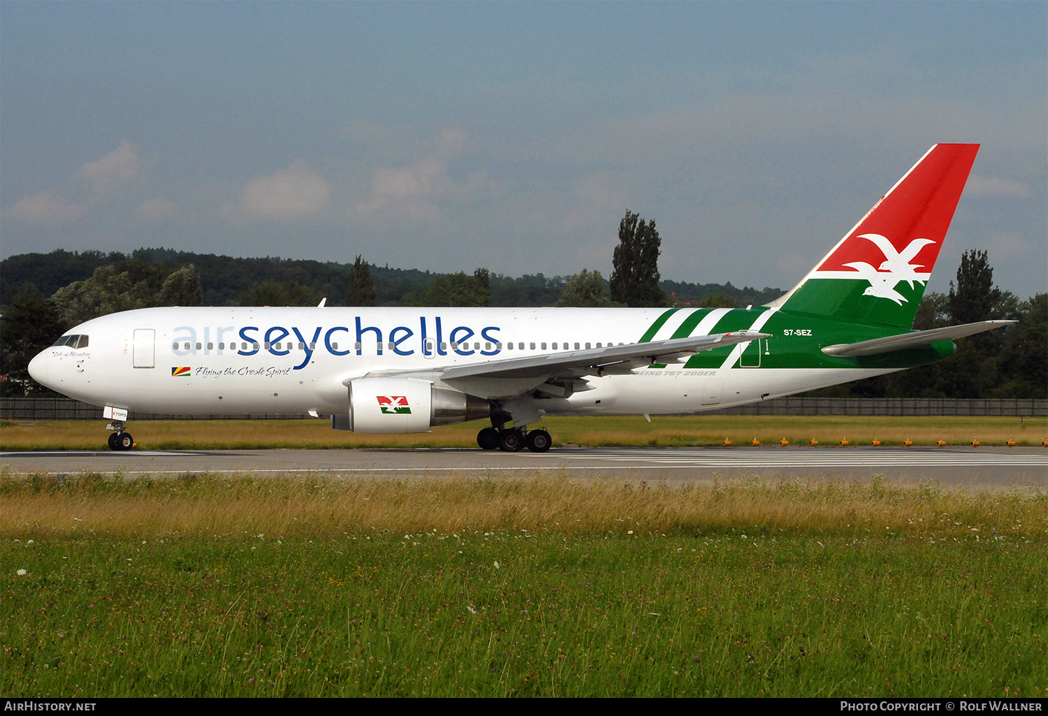 Aircraft Photo of S7-SEZ | Boeing 767-219/ER | Air Seychelles | AirHistory.net #303797