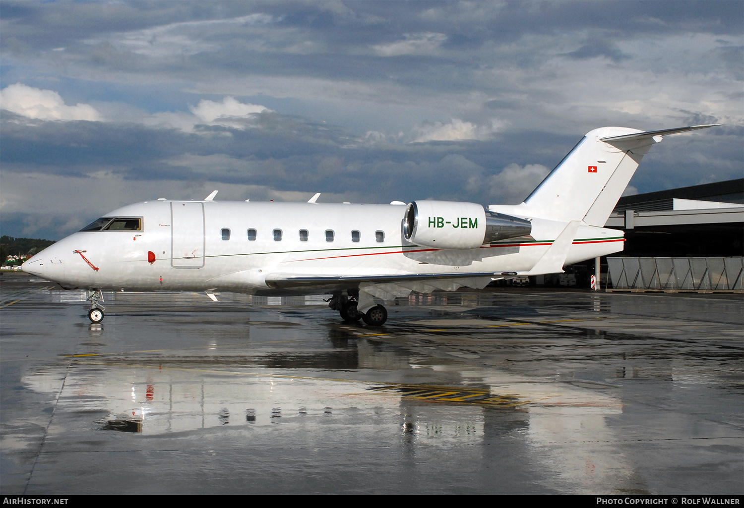 Aircraft Photo of HB-JEM | Bombardier Challenger 604 (CL-600-2B16) | AirHistory.net #303804