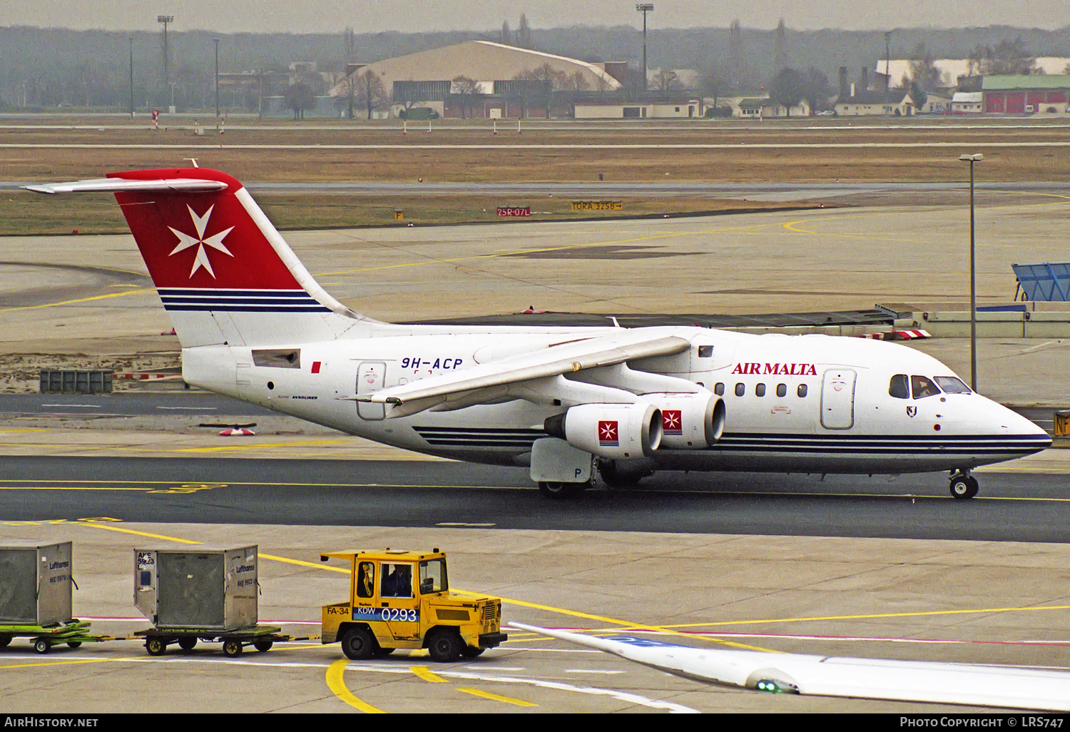 Aircraft Photo of 9H-ACP | British Aerospace Avro 146-RJ70 | Air Malta | AirHistory.net #303825