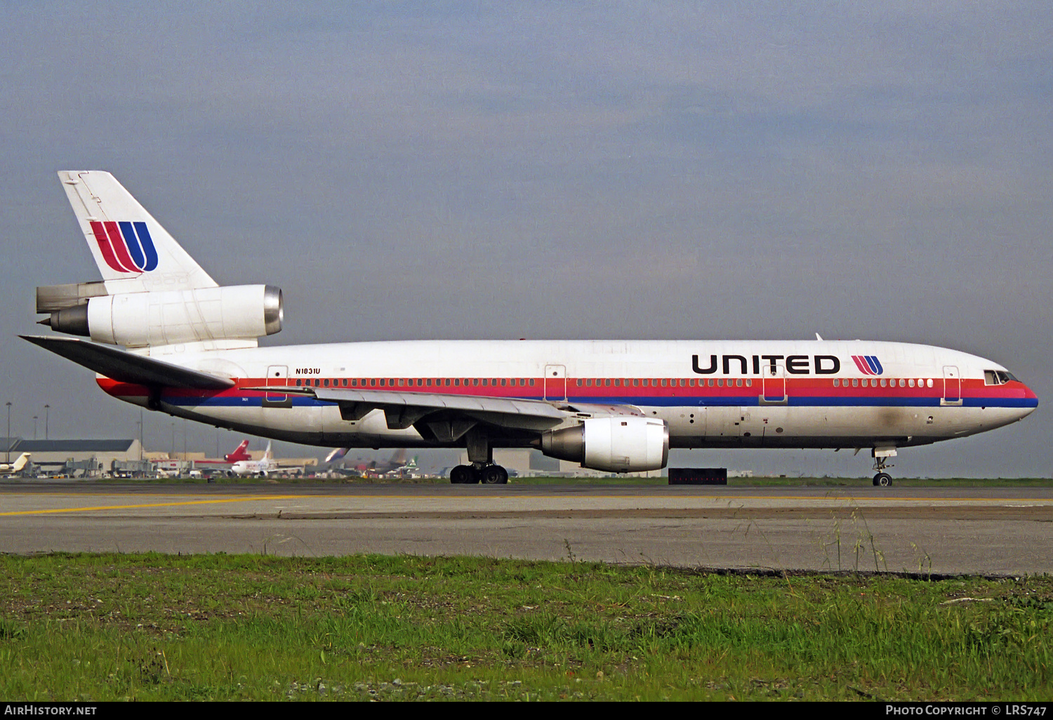 Aircraft Photo of N1831U | McDonnell Douglas DC-10-10 | United Airlines | AirHistory.net #303829