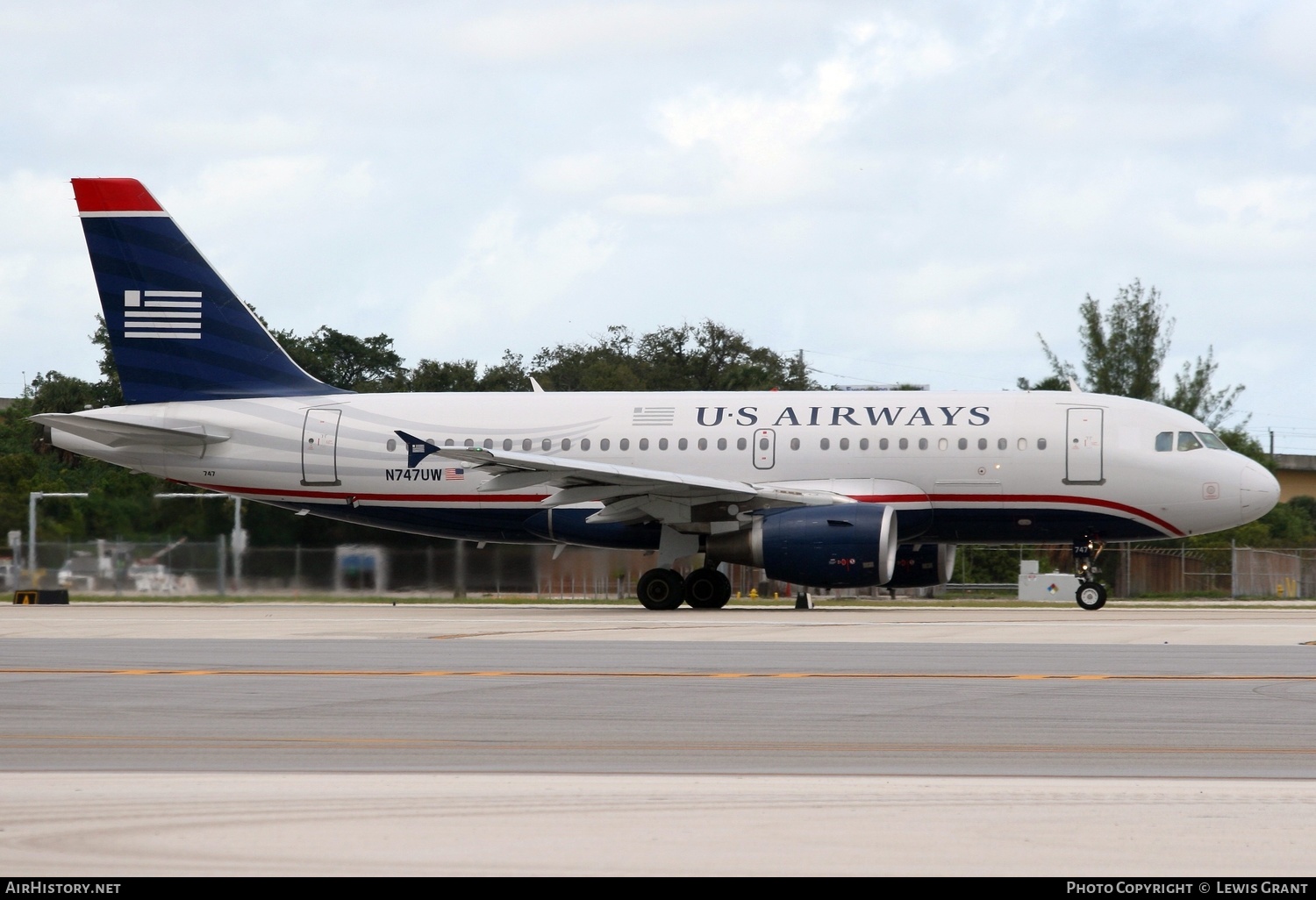 Aircraft Photo of N747UW | Airbus A319-112 | US Airways | AirHistory.net #303832
