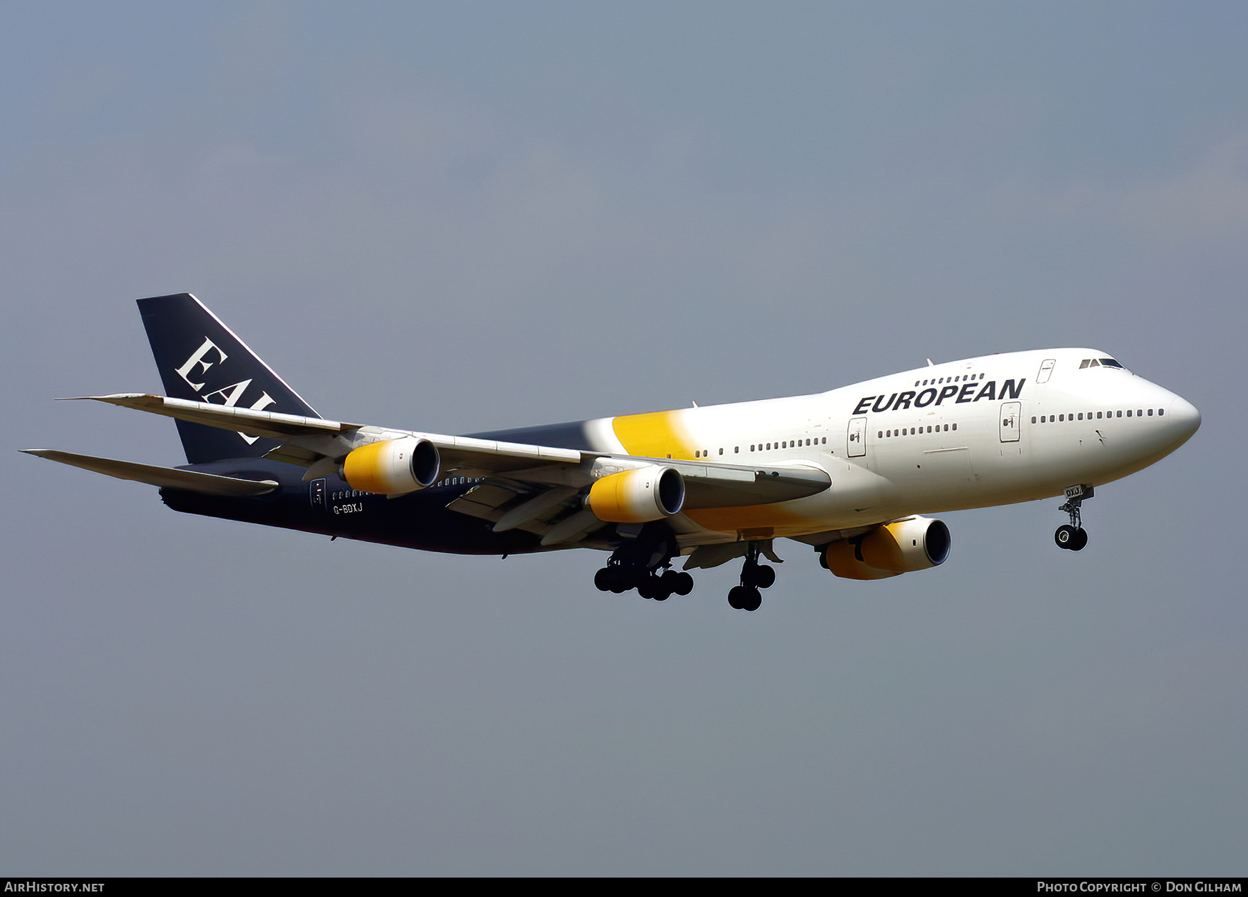 Aircraft Photo of G-BDXJ | Boeing 747-236B | European Aircharter - EAL/EAC | AirHistory.net #303835