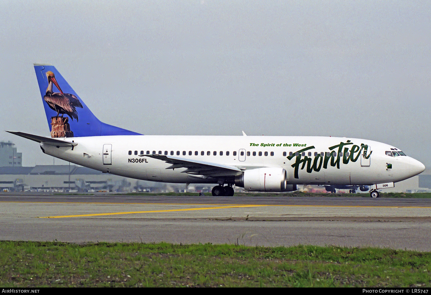 Aircraft Photo of N306FL | Boeing 737-36N | Frontier Airlines | AirHistory.net #303845