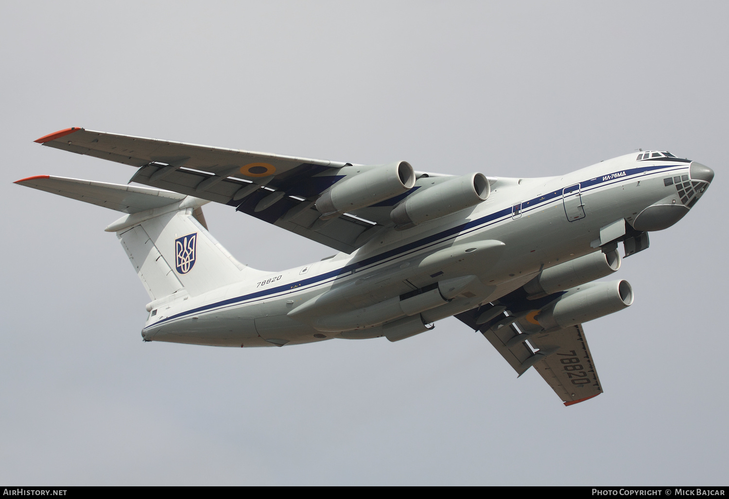 Aircraft Photo of 78820 | Ilyushin Il-76MD | Ukraine - Air Force | AirHistory.net #303848