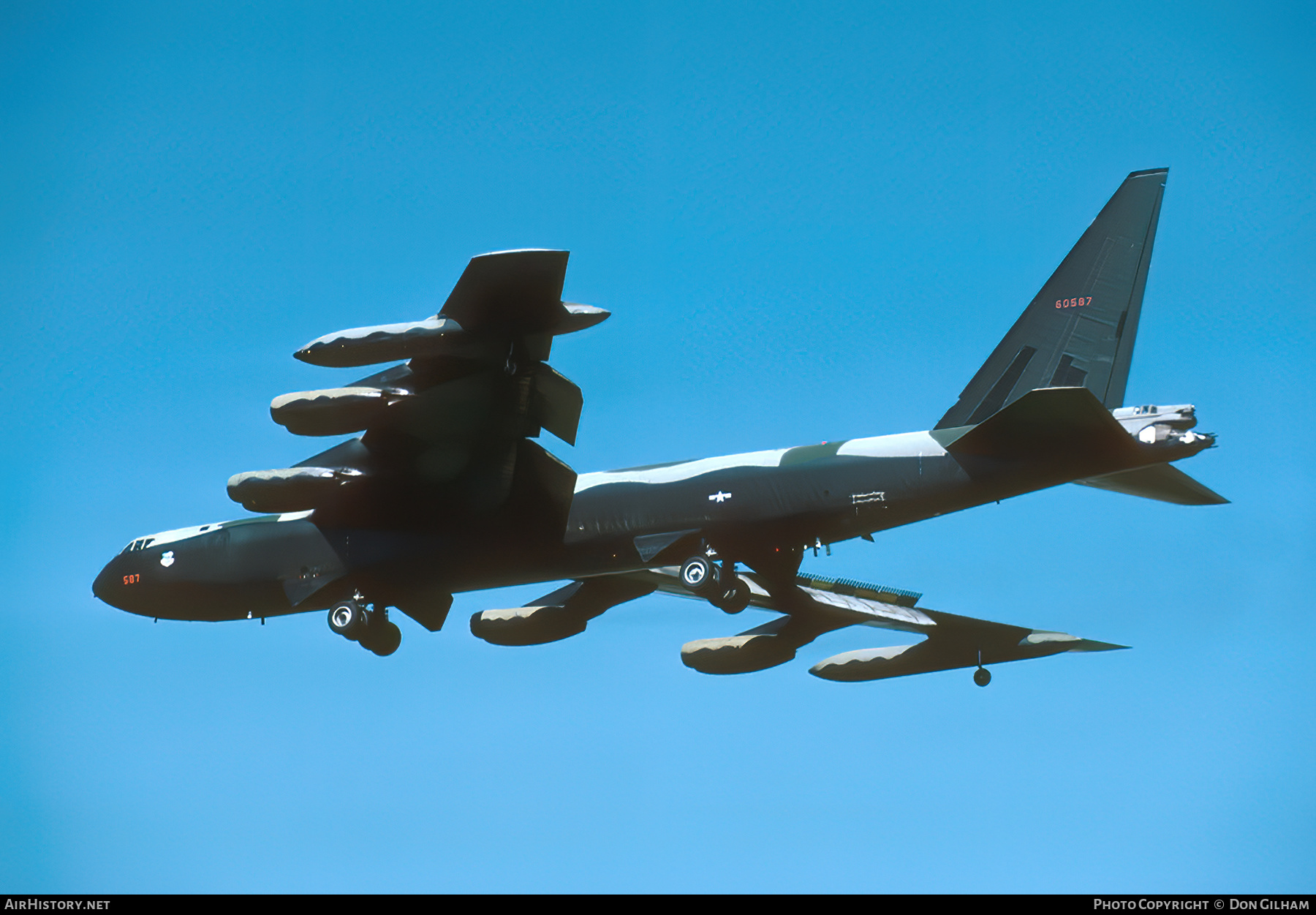 Aircraft Photo of 56-587 | Boeing B-52D Stratofortress | USA - Air Force | AirHistory.net #303849