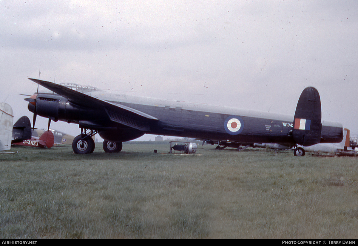 Aircraft Photo of RF342 / G-APRJ | Avro 694 Lincoln B2 | UK - Air Force | AirHistory.net #303860