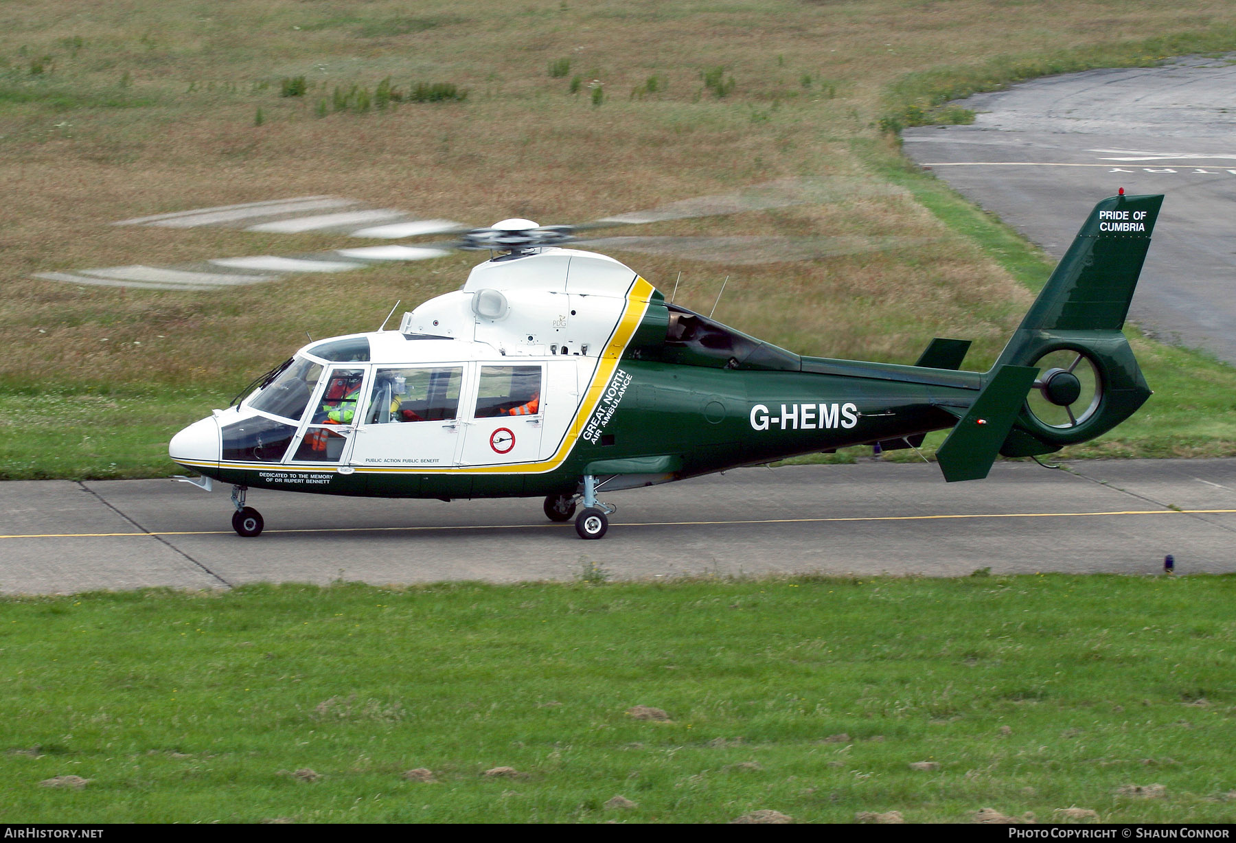 Aircraft Photo of G-HEMS | Aerospatiale SA-365N Dauphin 2 | Great North Air Ambulance | AirHistory.net #303893