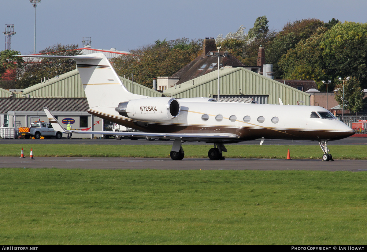 Aircraft Photo of N726RW | Gulfstream Aerospace G-IV Gulfstream IV | AirHistory.net #303901