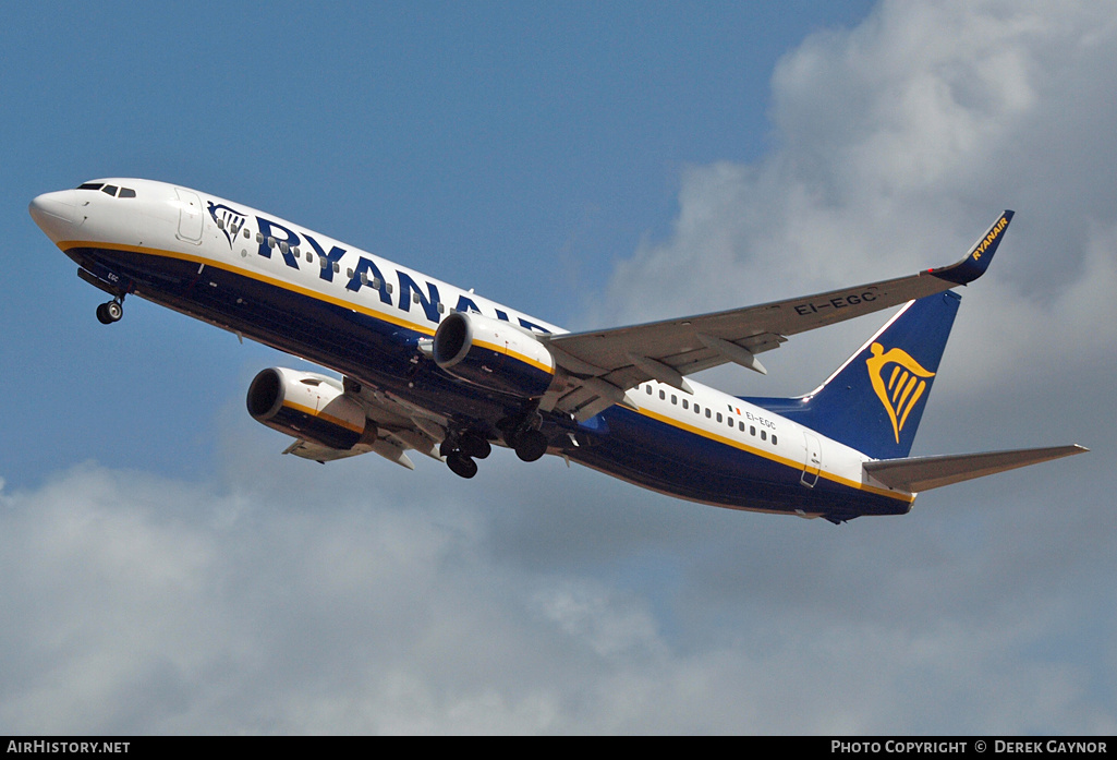 Aircraft Photo of EI-EGC | Boeing 737-8AS | Ryanair | AirHistory.net #303912