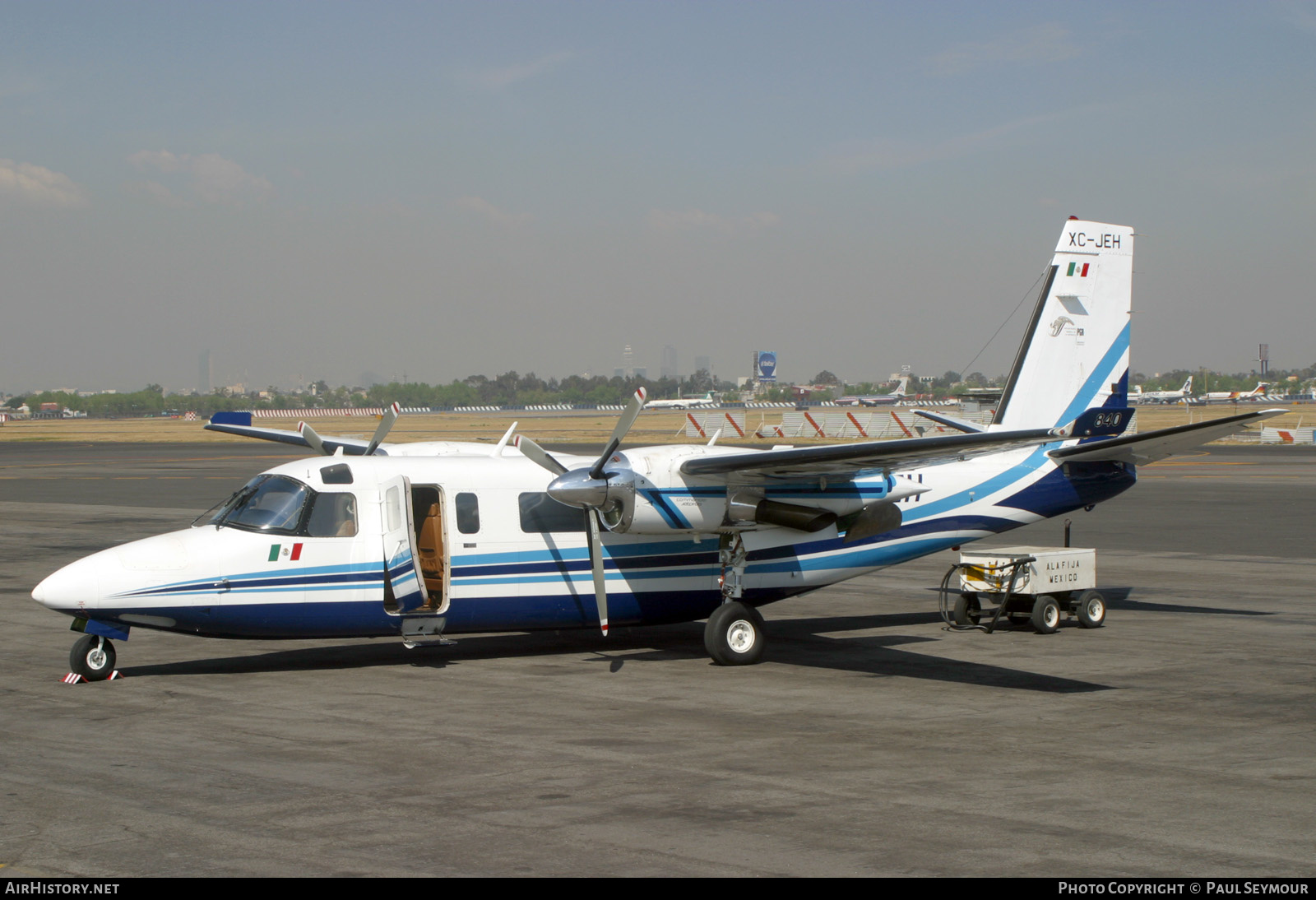 Aircraft Photo of XC-JEH | Gulfstream American 690C Jetprop 840 | AirHistory.net #303921