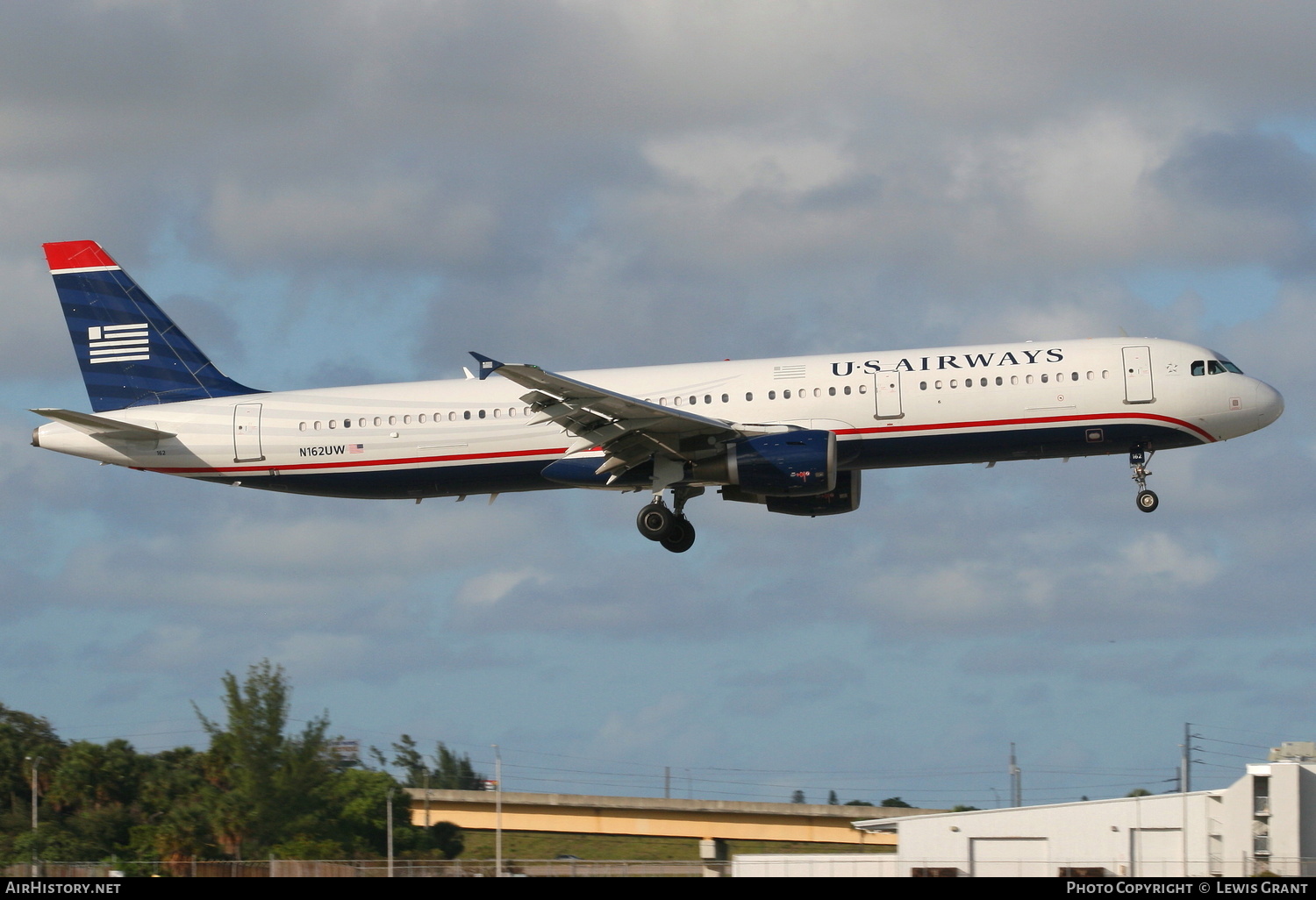 Aircraft Photo of N162UW | Airbus A321-211 | US Airways | AirHistory.net #303924