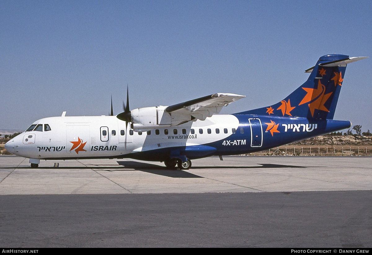 Aircraft Photo of 4X-ATM | ATR ATR-42-320 | Israir | AirHistory.net #303939