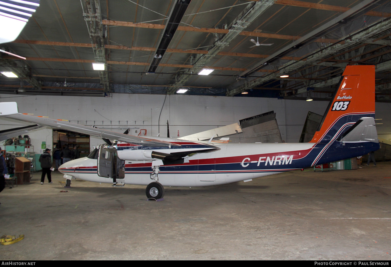 Aircraft Photo of C-FNRM | Gulfstream American 690C Jetprop 840 | Buffalo Airways | AirHistory.net #303946