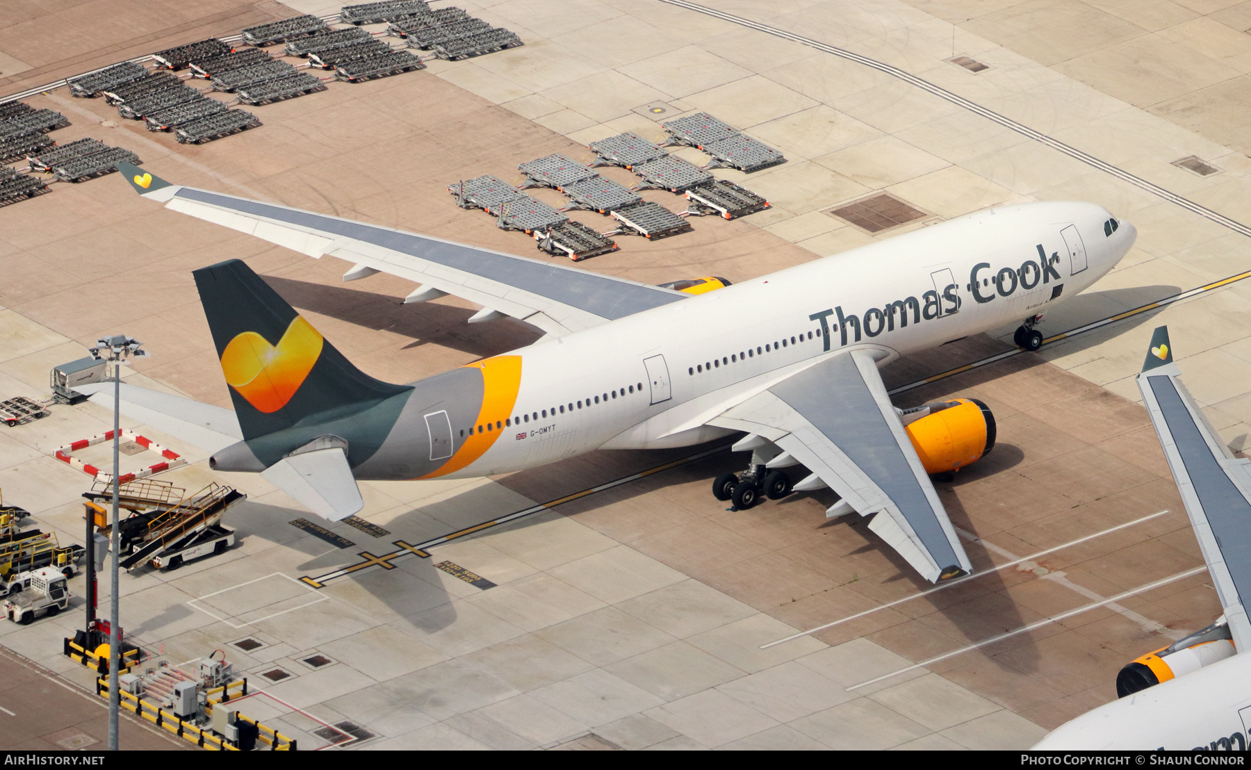Aircraft Photo of G-OMYT | Airbus A330-243 | Thomas Cook Airlines | AirHistory.net #303948