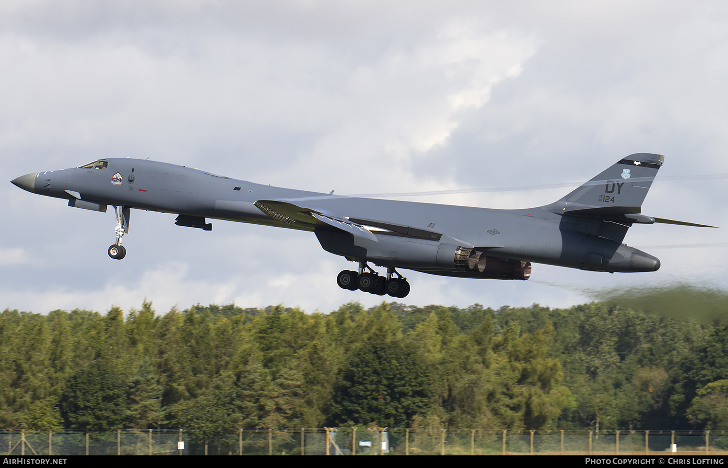 Aircraft Photo of 86-0124 | Rockwell B-1B Lancer | USA - Air Force | AirHistory.net #303966