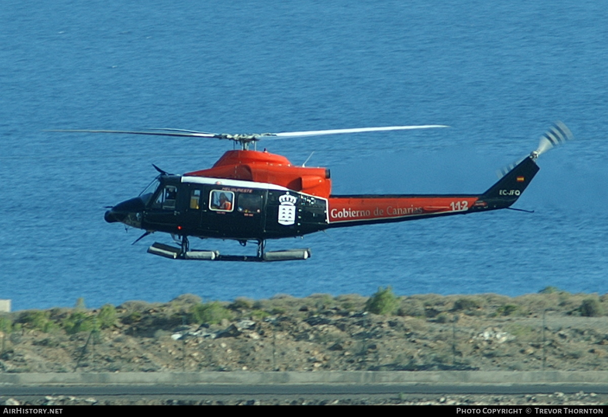 Aircraft Photo of EC-JFQ | Bell 412SP | Gobierno de Canarias | AirHistory.net #303977