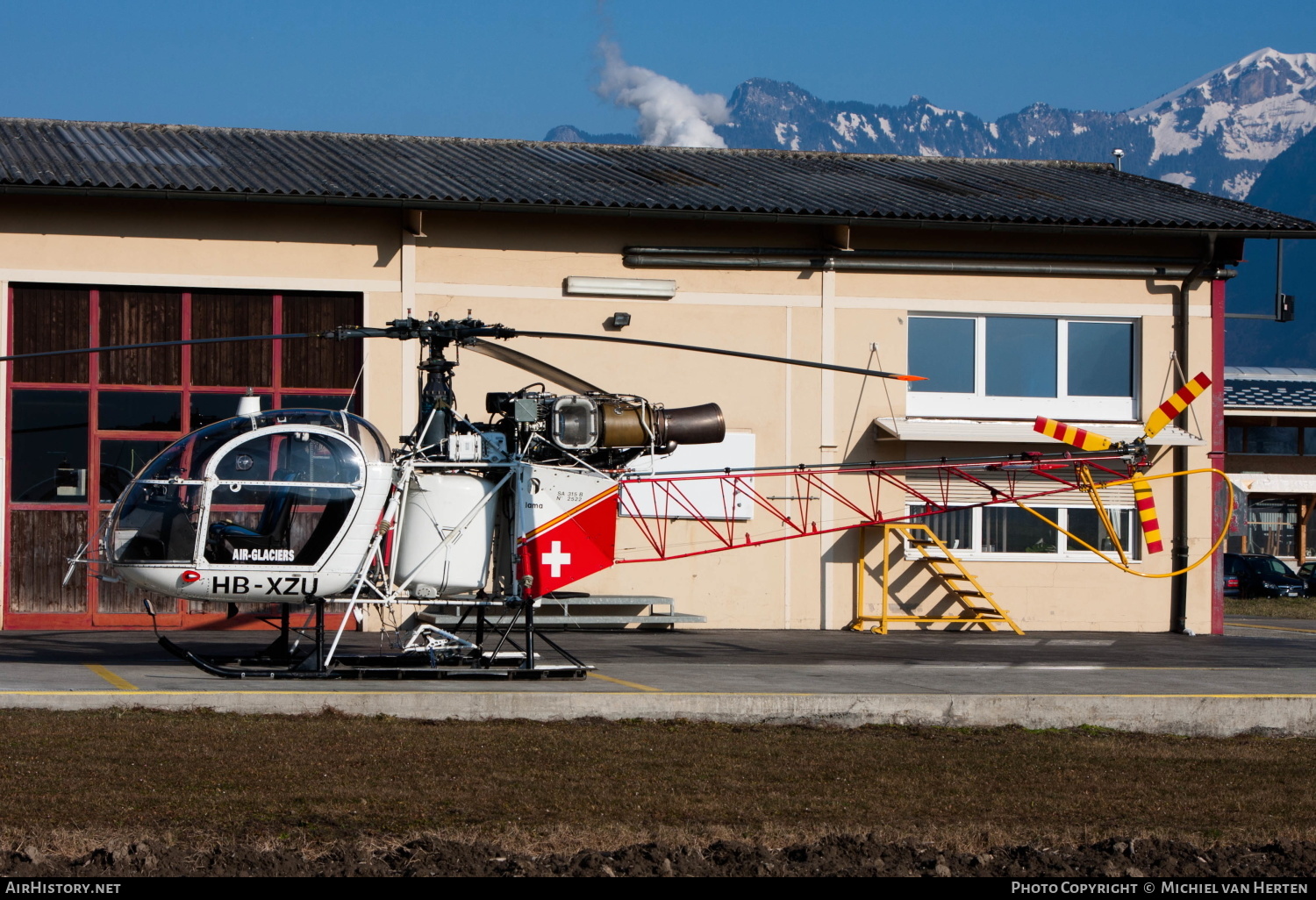Aircraft Photo of HB-XZU | Aerospatiale SA-315B Lama | Air Glaciers | AirHistory.net #303996