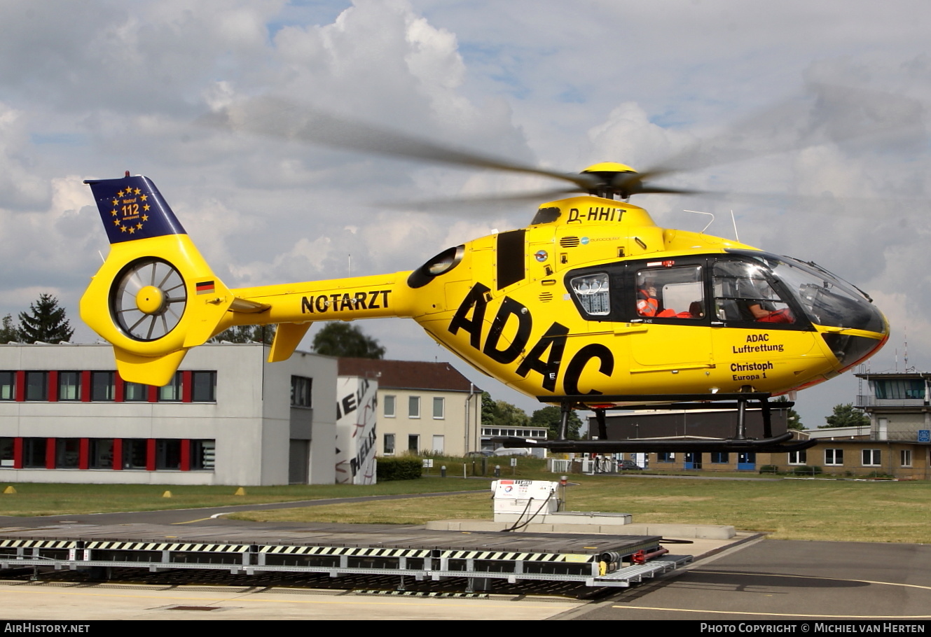 Aircraft Photo of D-HHIT | Eurocopter EC-135P-2 | ADAC Luftrettung | AirHistory.net #303997