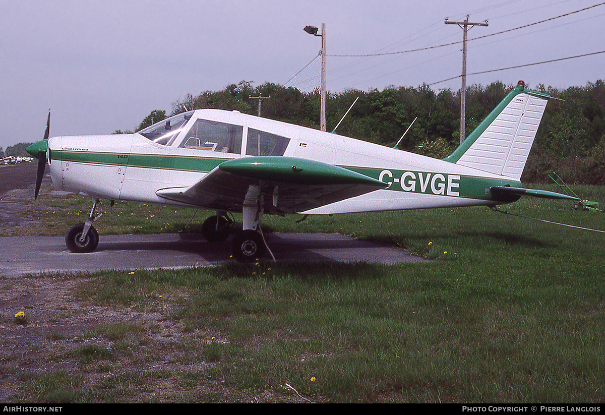 Aircraft Photo of C-GVGE | Piper PA-28-140 Cherokee D | AirHistory.net #304007