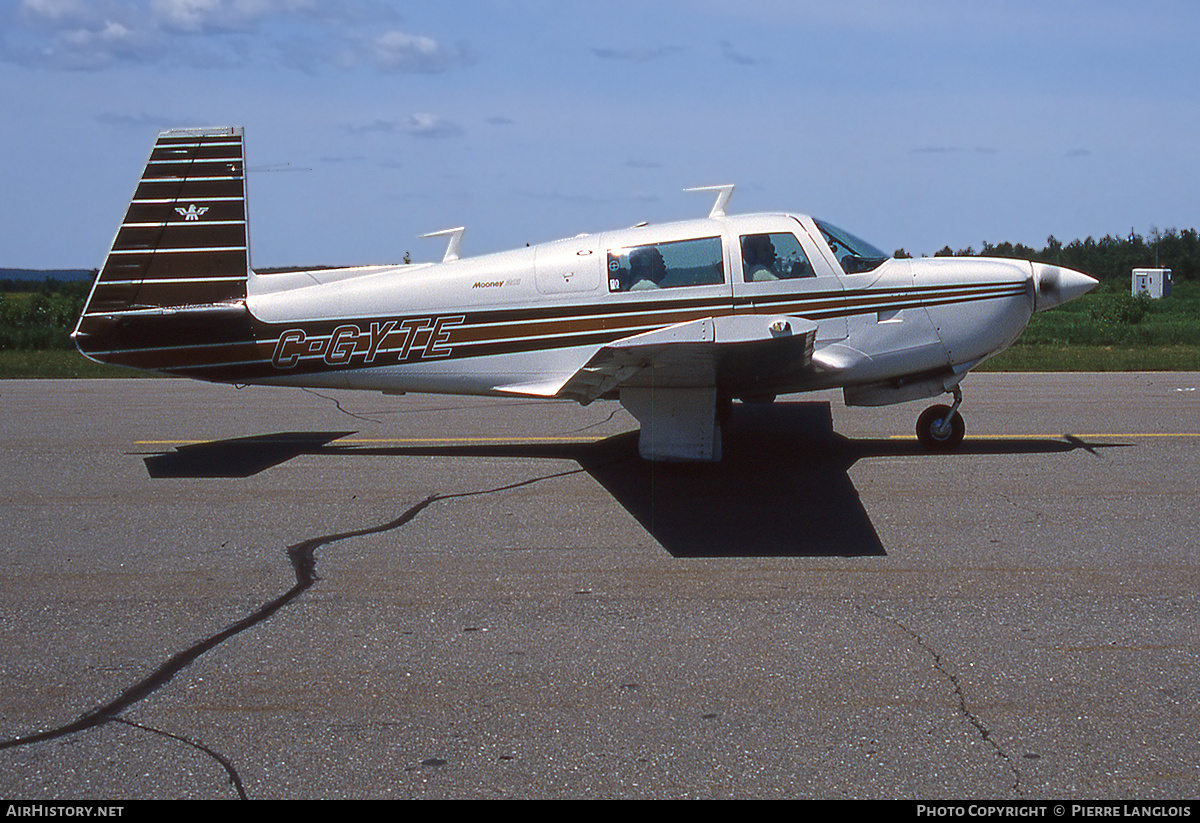 Aircraft Photo of C-GYTE | Mooney M-20J 201 | AirHistory.net #304012