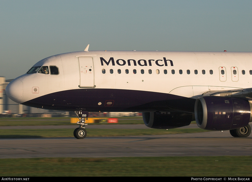 Aircraft Photo of G-OZBB | Airbus A320-212 | Monarch Airlines | AirHistory.net #304020