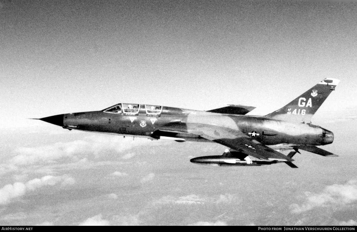 Aircraft Photo of 62-4416 / AF62-416 | Republic F-105G Thunderchief | USA - Air Force | AirHistory.net #304021