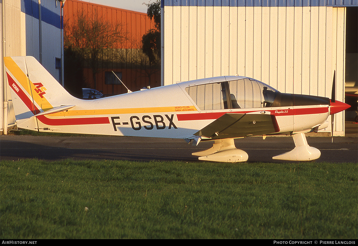 Aircraft Photo of F-GSBX | Robin DR-400-120 Dauphin 2+2 | Aero-Club Sadi Lecointe | AirHistory.net #304030