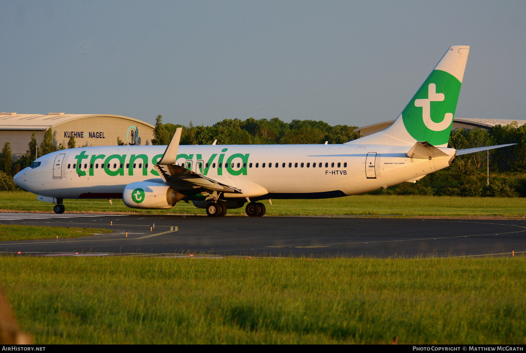 Aircraft Photo of F-HTVB | Boeing 737-8K2 | Transavia | AirHistory.net #304041