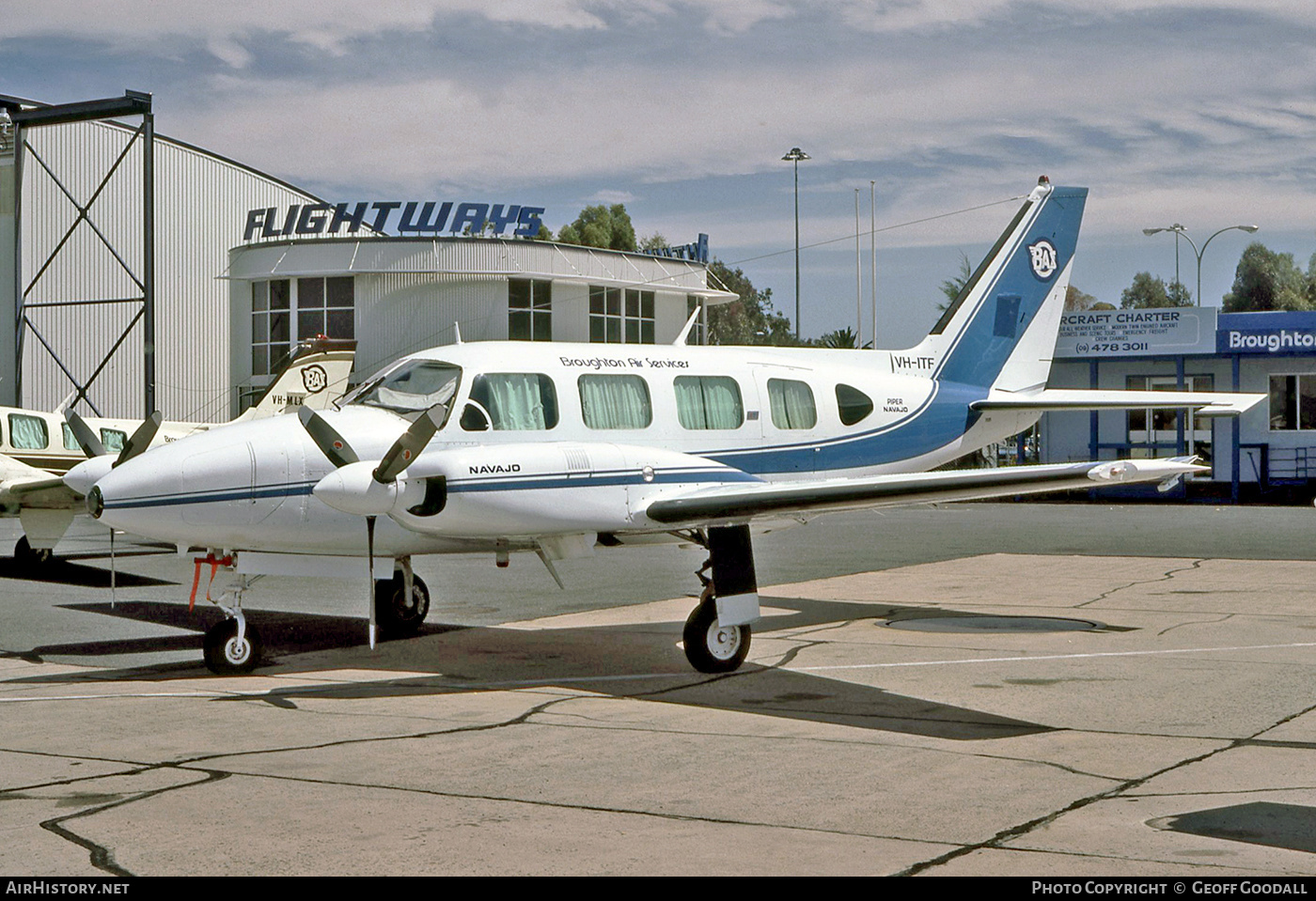 Aircraft Photo of VH-ITF | Piper PA-31-310 Navajo C | Broughton Air Services - BAS | AirHistory.net #304070