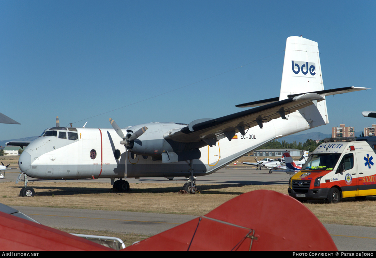 Aircraft Photo of EC-GQL | De Havilland Canada DHC-4A Caribou | Indra BDE - Base Documental de la Empresa | AirHistory.net #304075
