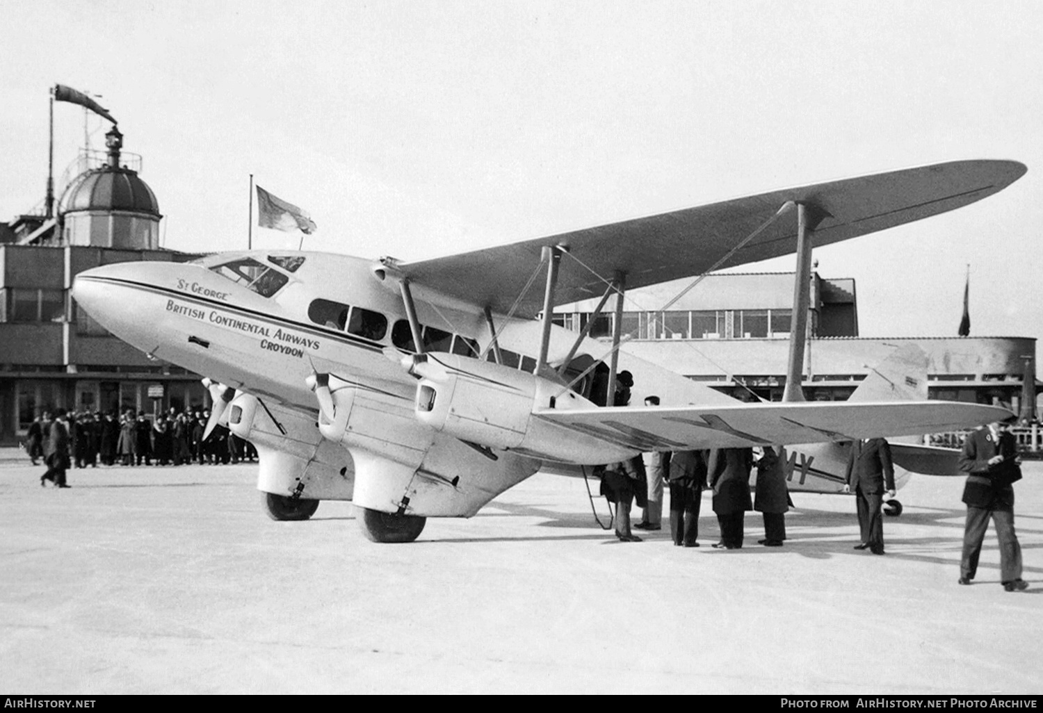 Aircraft Photo of G-ADMY | De Havilland D.H. 86 Express | British Continental Airways | AirHistory.net #304086