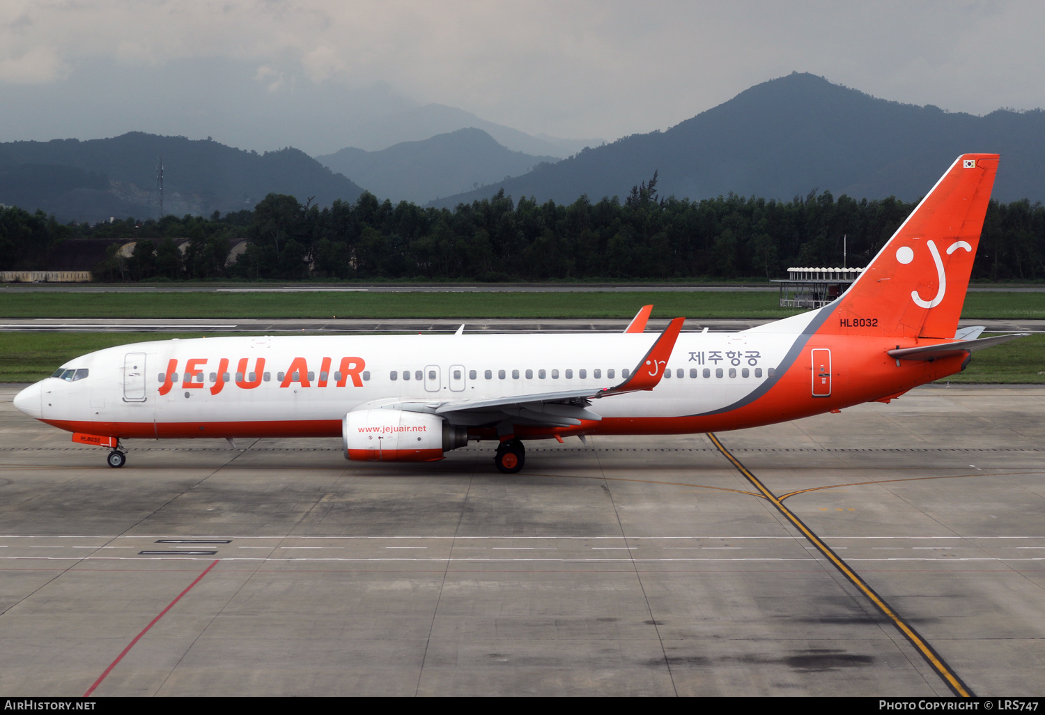 Aircraft Photo of HL8032 | Boeing 737-8GJ | Jeju Air | AirHistory.net #304097