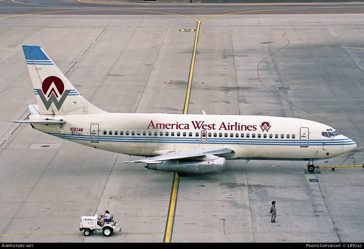 Aircraft Photo of N182AW | Boeing 737-277/Adv | America West Airlines | AirHistory.net #304122