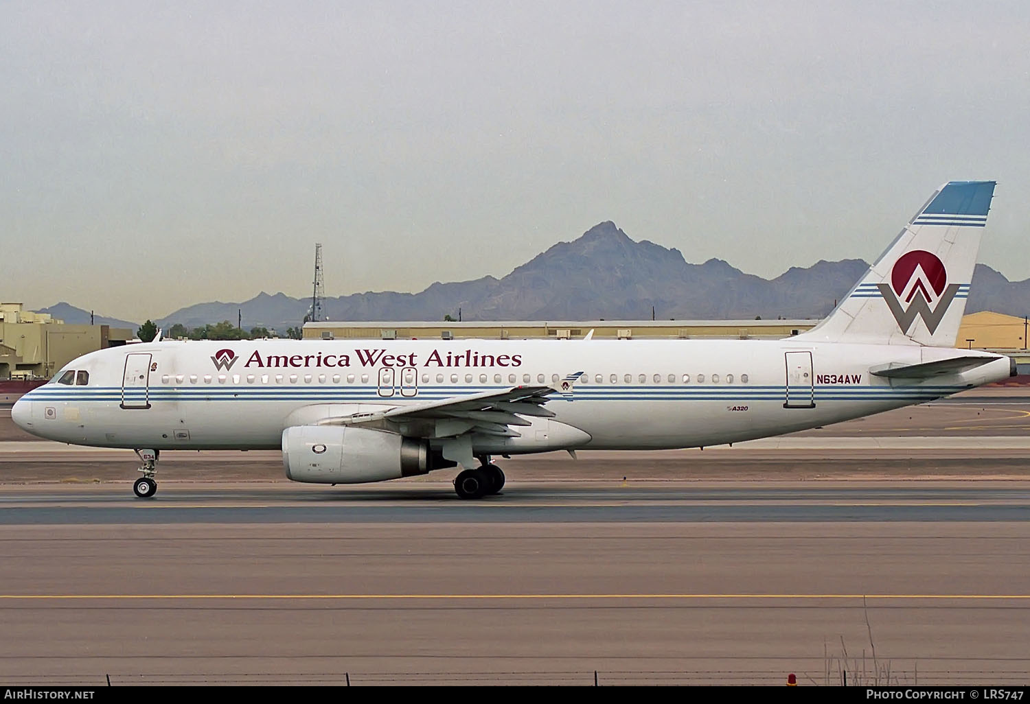 Aircraft Photo of N634AW | Airbus A320-231 | America West Airlines | AirHistory.net #304127
