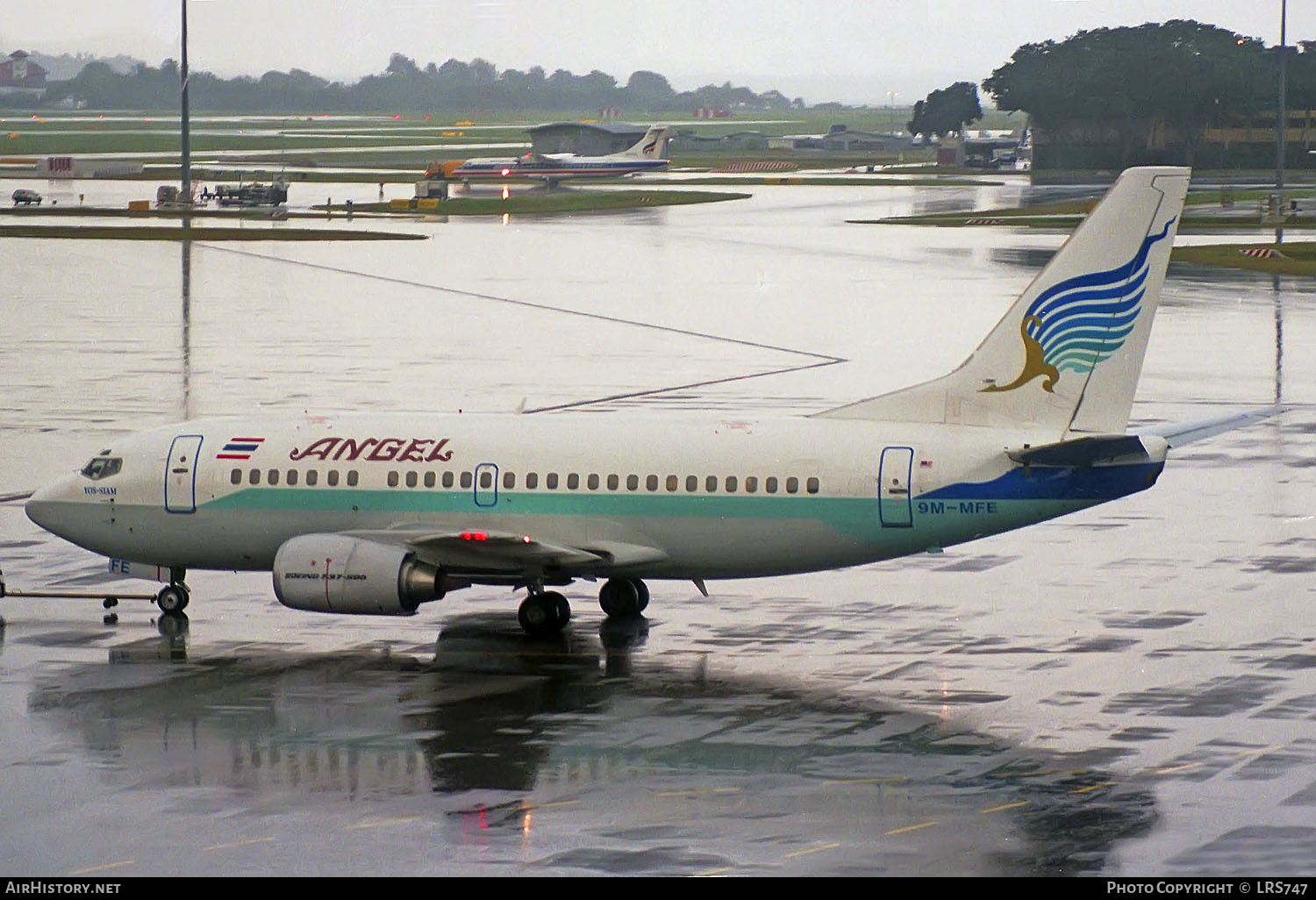 Aircraft Photo of 9M-MFE | Boeing 737-5H6 | Angel Air | AirHistory.net #304149