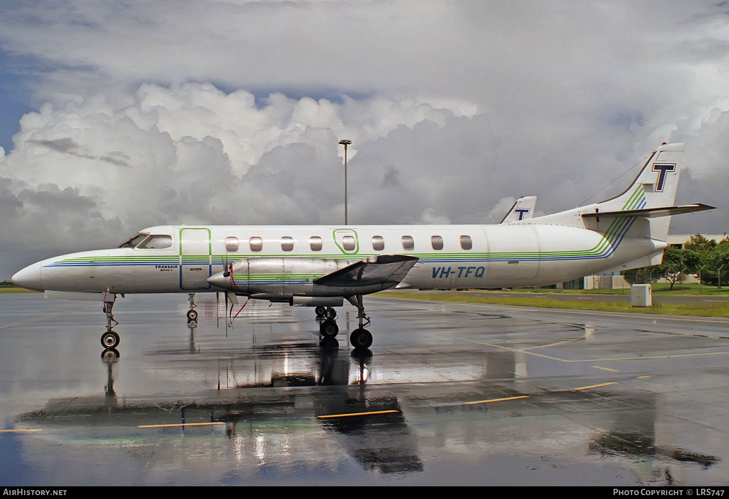 Aircraft Photo of VH-TFQ | Fairchild Swearingen SA-226TC Metro II | Transair | AirHistory.net #304161