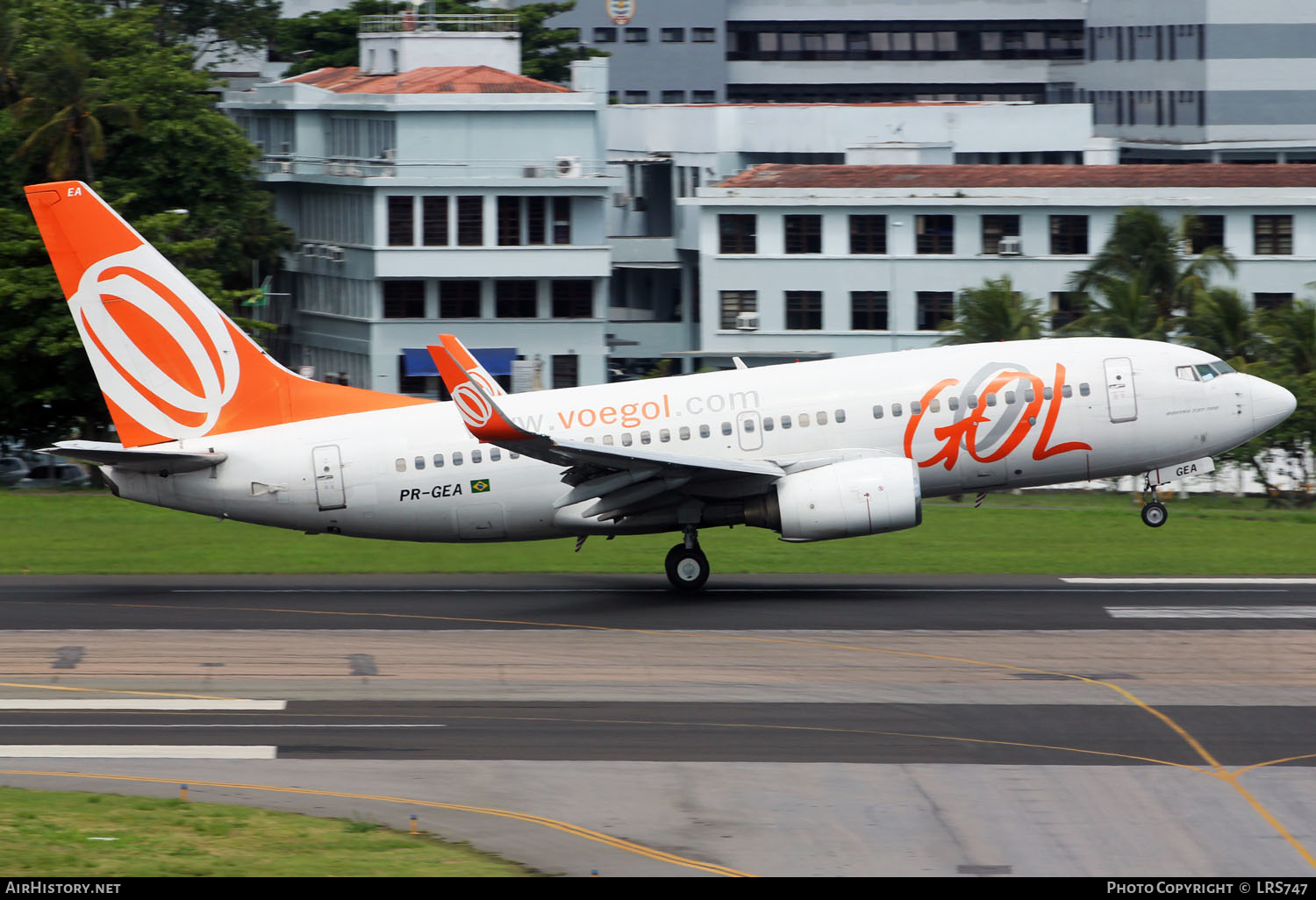 Aircraft Photo of PR-GEA | Boeing 737-7EH | GOL Linhas Aéreas | AirHistory.net #304165