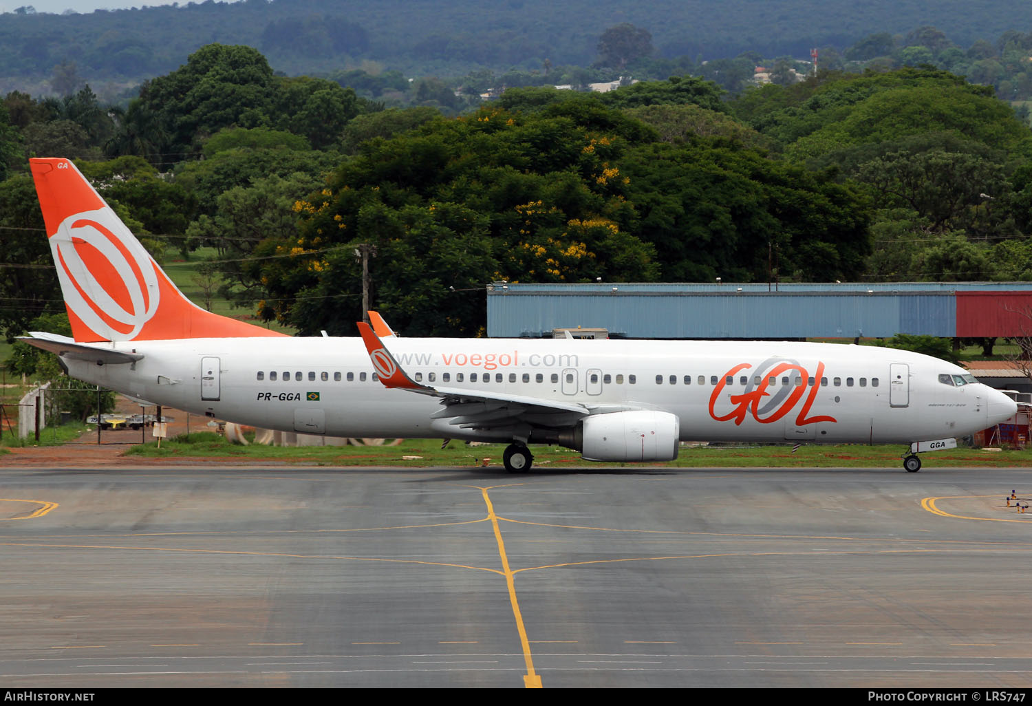 Aircraft Photo of PR-GGA | Boeing 737-8EH | GOL Linhas Aéreas | AirHistory.net #304168