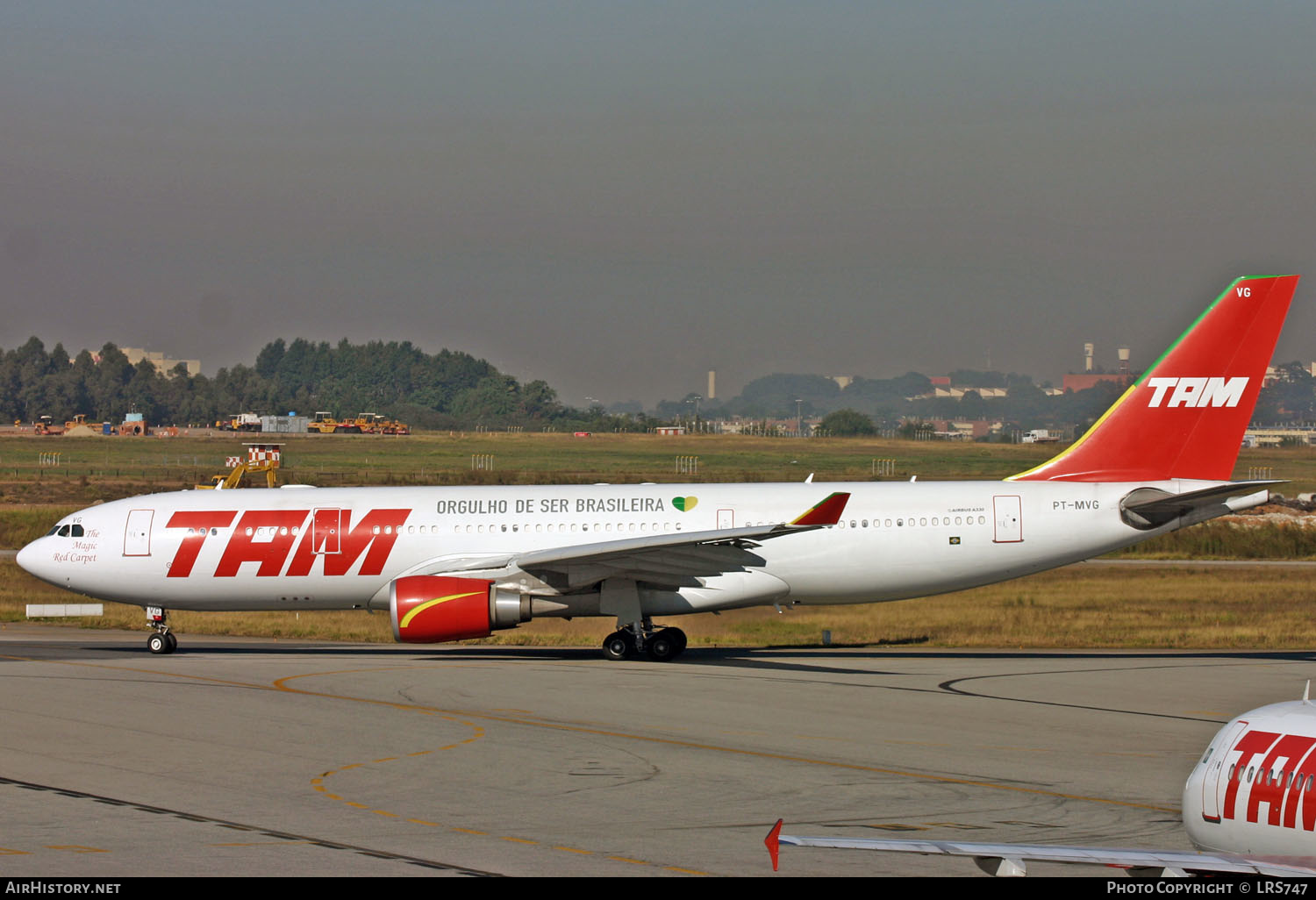 Aircraft Photo of PT-MVG | Airbus A330-203 | TAM Linhas Aéreas | AirHistory.net #304185