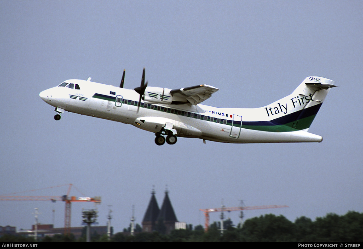 Aircraft Photo of I-RIMS | ATR ATR-42-320 | Italy First | AirHistory.net #304194