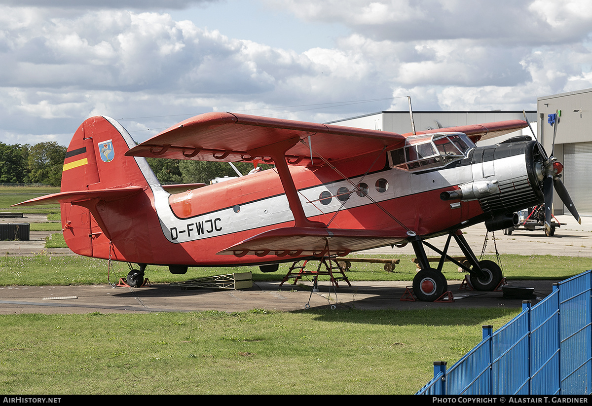 Aircraft Photo of D-FWJC | Antonov An-2T | AirHistory.net #304204