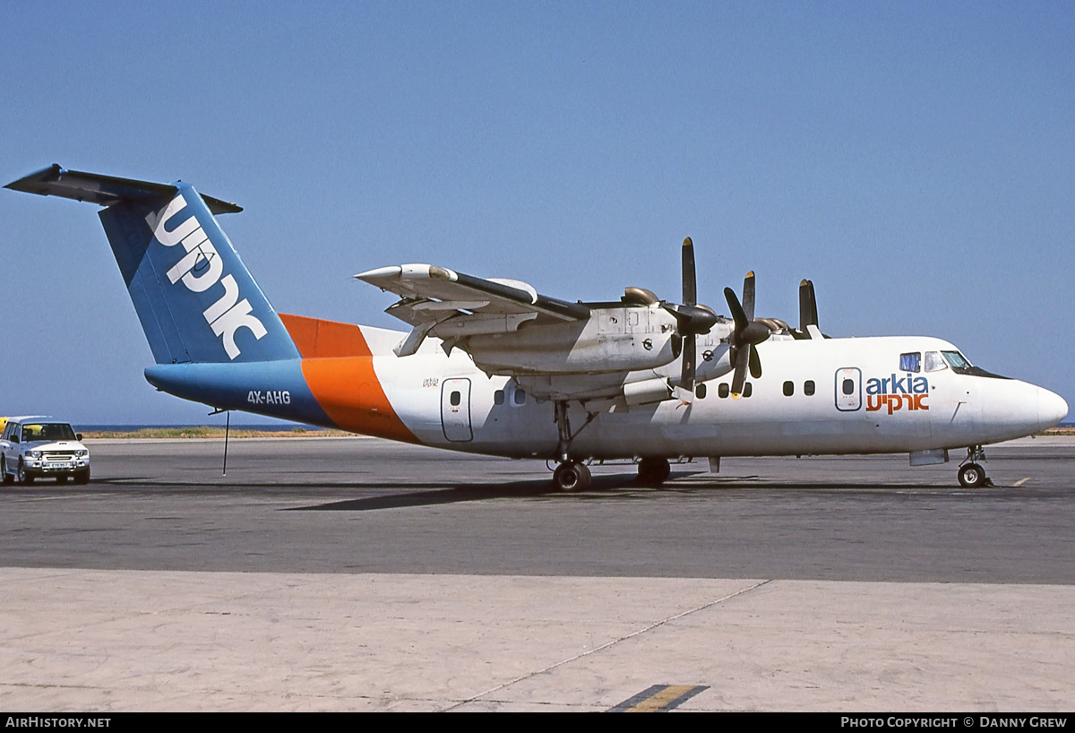 Aircraft Photo of 4X-AHG | De Havilland Canada DHC-7-102 Dash 7 | Arkia Israeli Airlines | AirHistory.net #304211