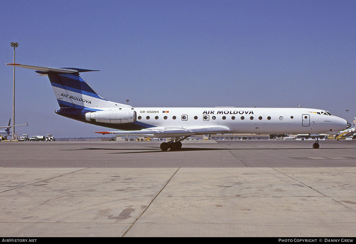 Aircraft Photo of ER-65094 | Tupolev Tu-134A-3 | Air Moldova | AirHistory.net #304227