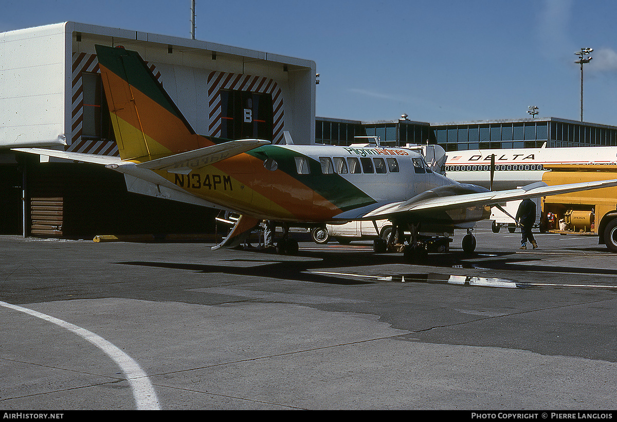 Aircraft Photo of N134PM | Beech 99 Airliner | Pilgrim Airlines | AirHistory.net #304238