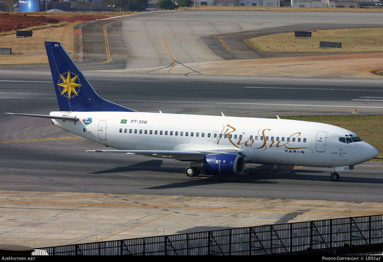 Aircraft Photo of PT-SSQ | Boeing 737-33A | Rio-Sul | AirHistory.net #304240