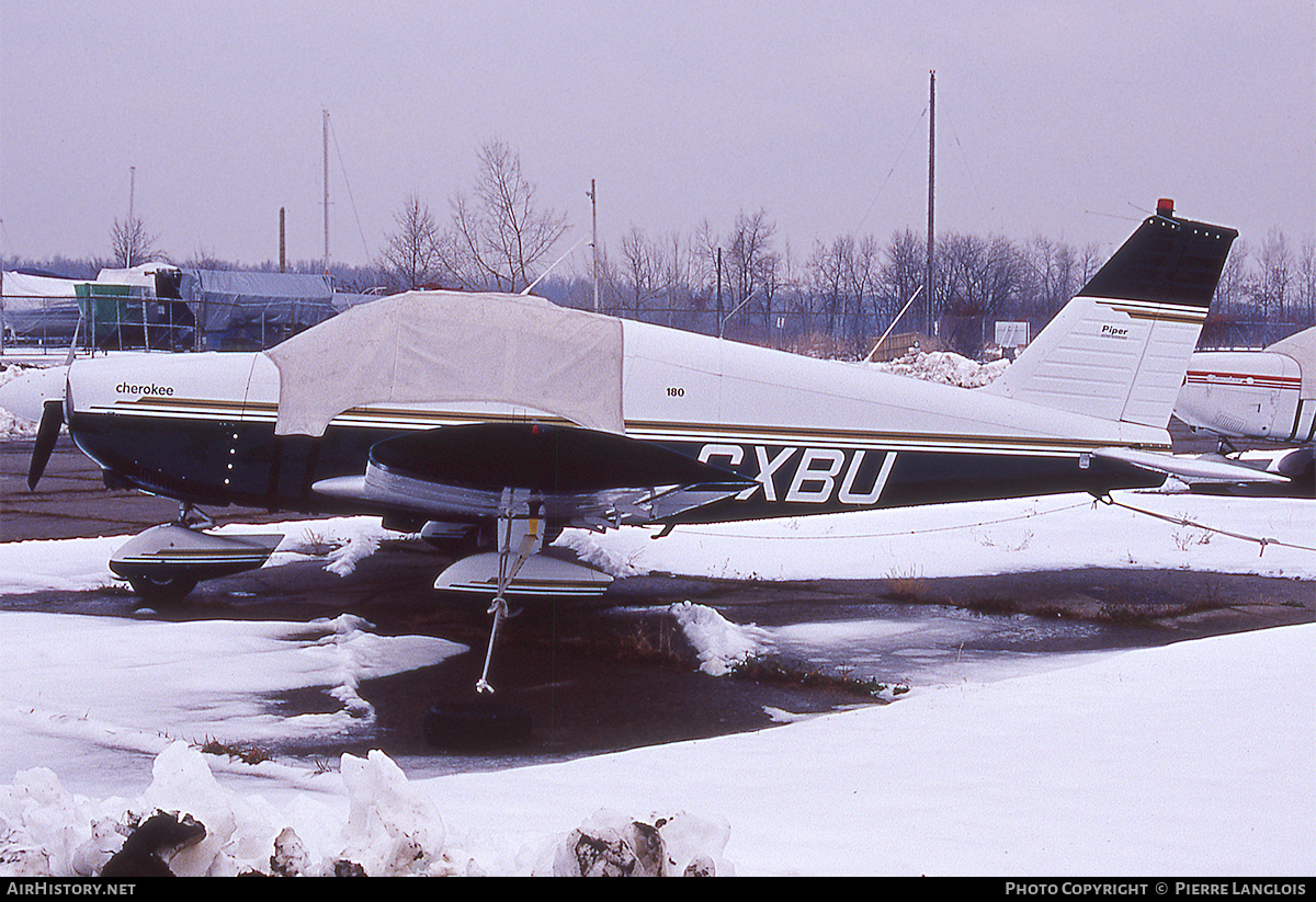 Aircraft Photo of C-GXBU | Piper PA-28-180 Cherokee C | AirHistory.net #304250